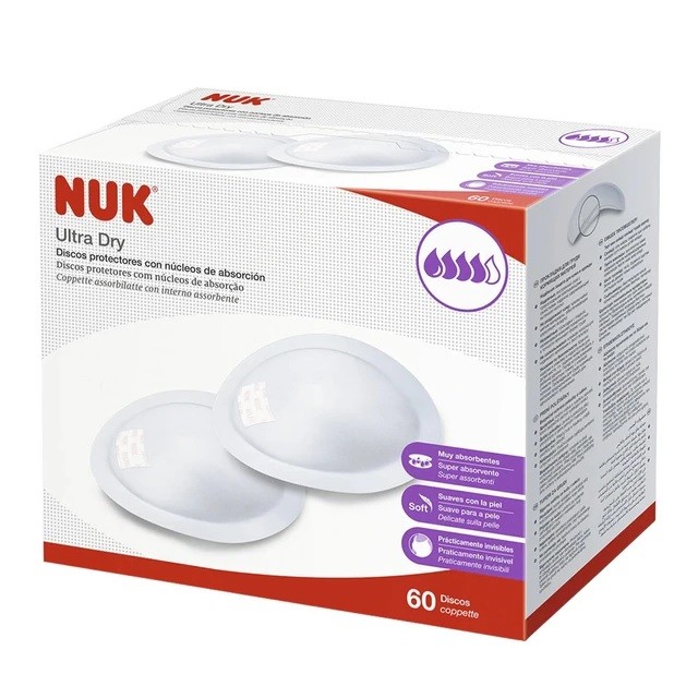 Nuk Ultra Dry Επιθέματα Στήθους, 60τμχ (10252140)