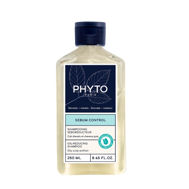 Phyto Sebum Control Oil-Reducing Shampoo για την Λιπαρότητα 250ml