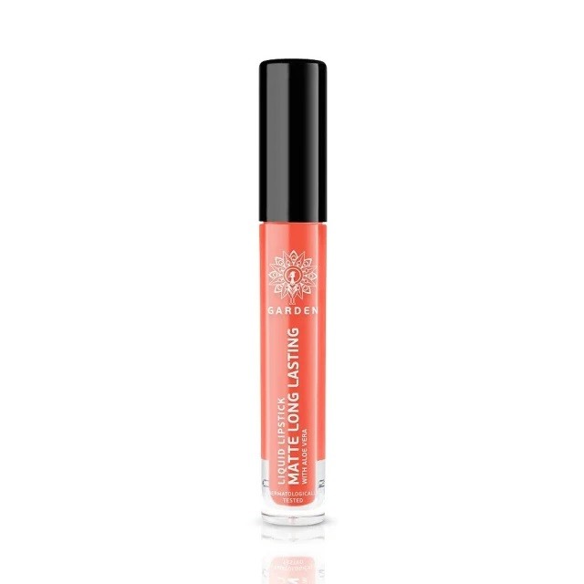 Garden Liquid Lipstick Matte 03 Coral Peach, 4ml