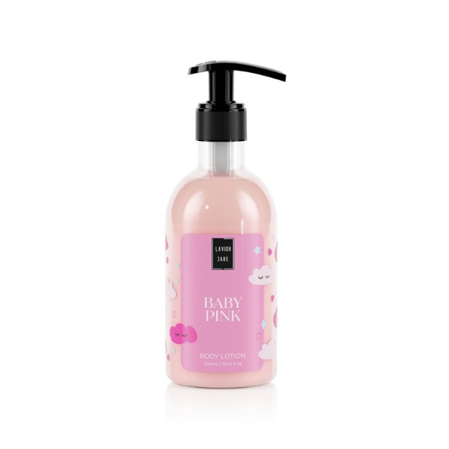 Lavish Care Body Lotion Baby Pink Ενυδατική Κρέμα Σώματος Με Άρωμα Πούδρας, 300ml