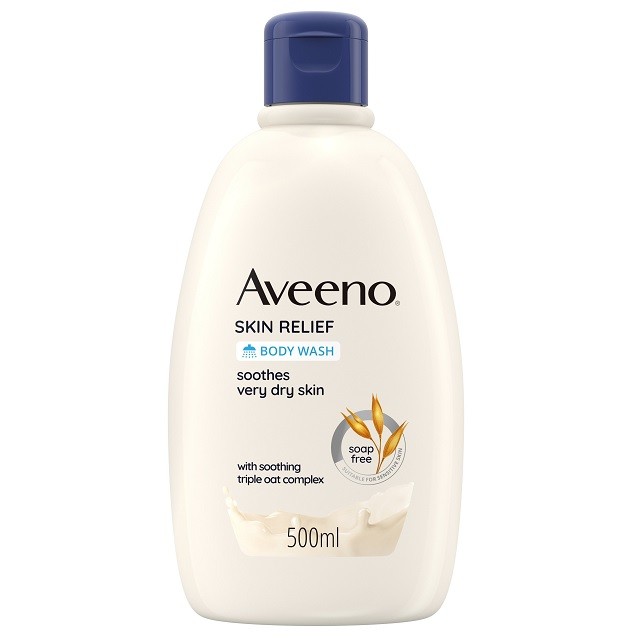 Aveeno Skin Relief Body Wash Ενυδατικό Αφρόλουτρο Για Ξηρή Επιδερμίδα, 500ml