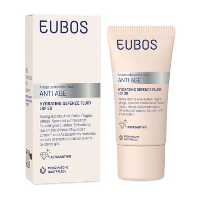 Eubos Anti Age Hydrating Defence Fluid SPF30 Κρέμα Ημέρας Εντατικής Φροντίδας για Σύσφιξη 50ml