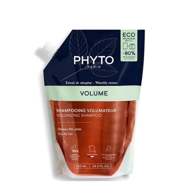 Phyto Volume Shampoo για τον Όγκο 750ml (Refill)