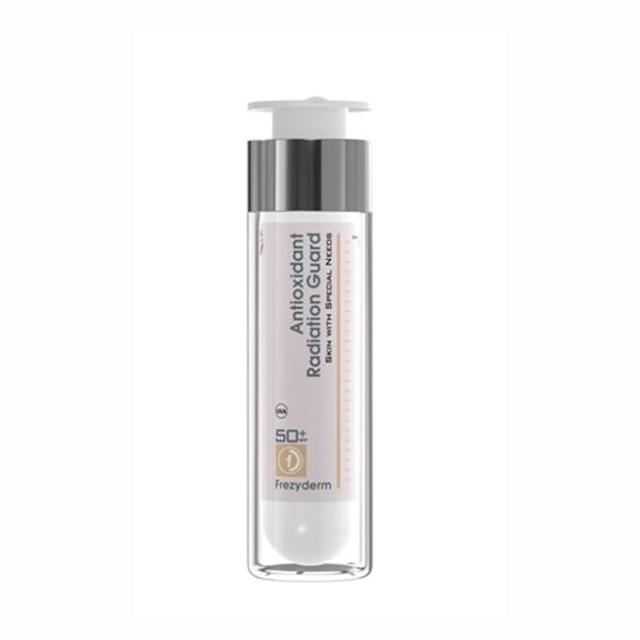 FREZYDERM Antioxidant Radiation Guard Spf50,  Προστασία Για Δερματικές Περιοχές Υψηλού Κινδύνου 50ml