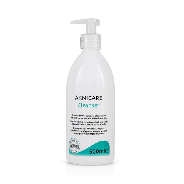 SYNCHROLINE Aknicare Cleanser, Καθαριστικό Προσώπου κατά της Ακμής, 500ml