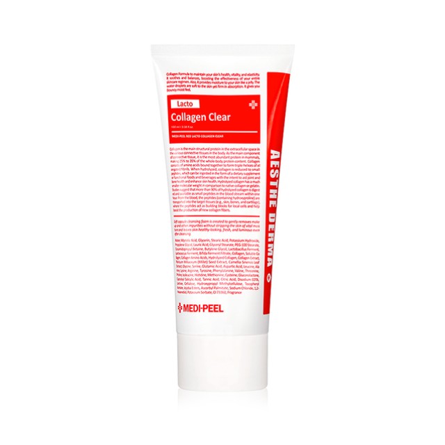 Medipeel+ Lacto Collagen Clear Foam Cleanser 2.0 Αφρός Καθαρισμού 120ml