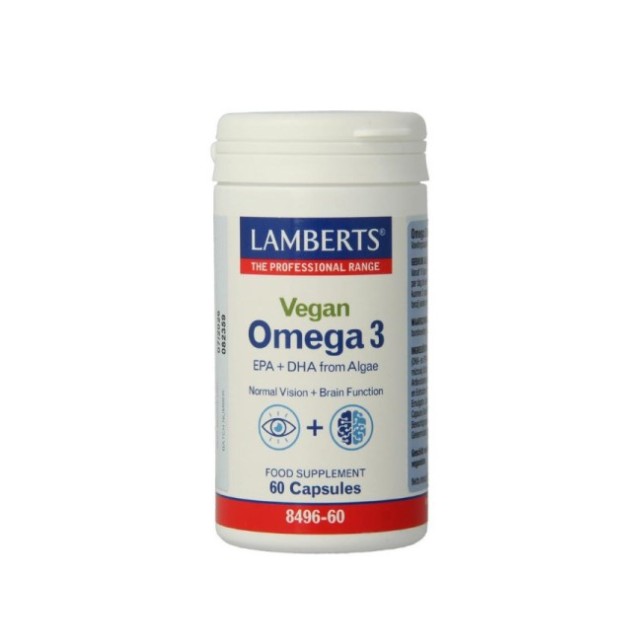 Lamberts Vegan Omega 3 60 κάψουλες (8496-60)