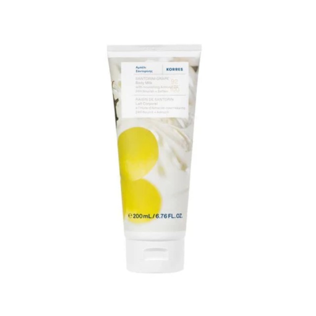 Korres Body Milk Γαλάκτωμα Σώματος Αμπέλι Σαντορίνης 200ml