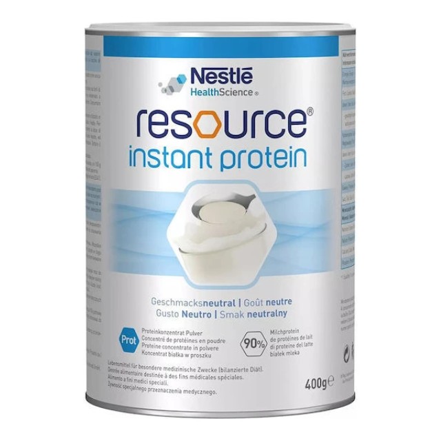 Nestle Health Science Resource Instant Protein Πρωτεϊνούχο Συμπλήρωμα Διατροφής σε Σκόνη 400g