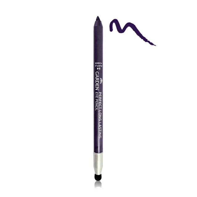 Garden Perfect Long Lasting Eye Pencil Purple Power No.54 Αδιάβροχο Μολύβι Ματιών 1.5gr