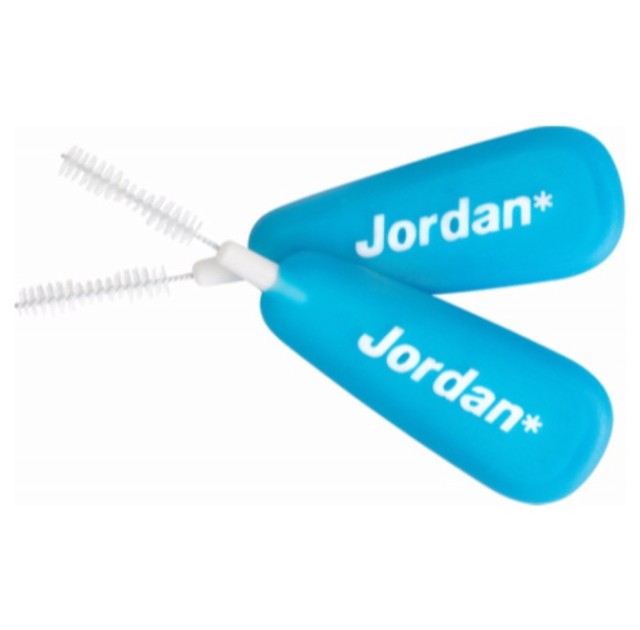 Jordan Clinic Brush Between Μεσοδόντια Βουρτσάκια 0.6mm Μπλε (Medium), 10τμχ