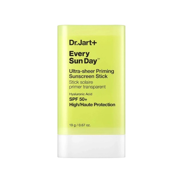 Dr.Jart+ Every Day Sun Day Ultra Sheer Priming SPF50 Sunscreen Stick με Υαλουρονικό 19g