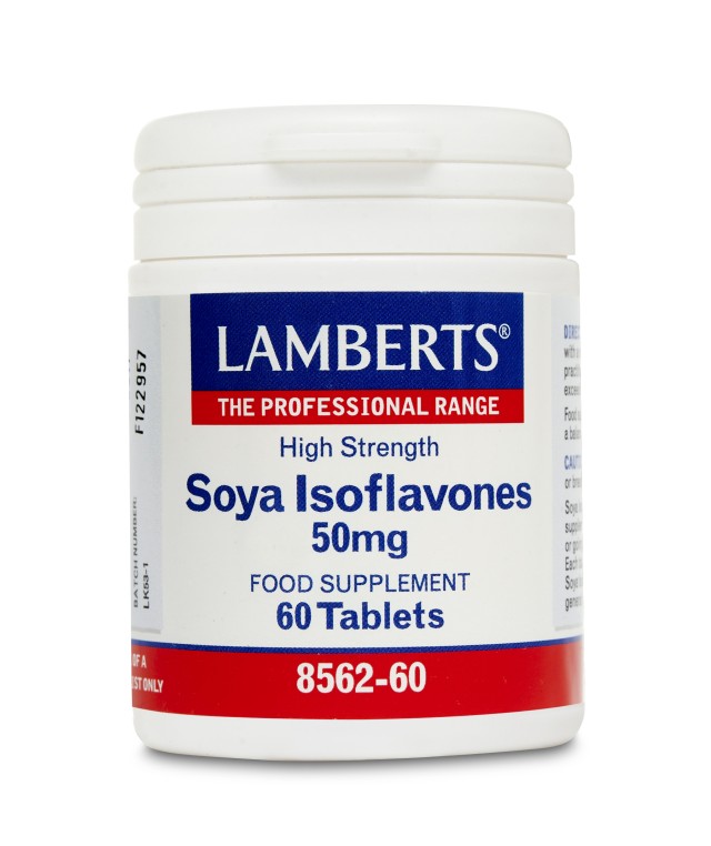 Lamberts Soya Isoflavones 50mg 60 Tabs 8562-60