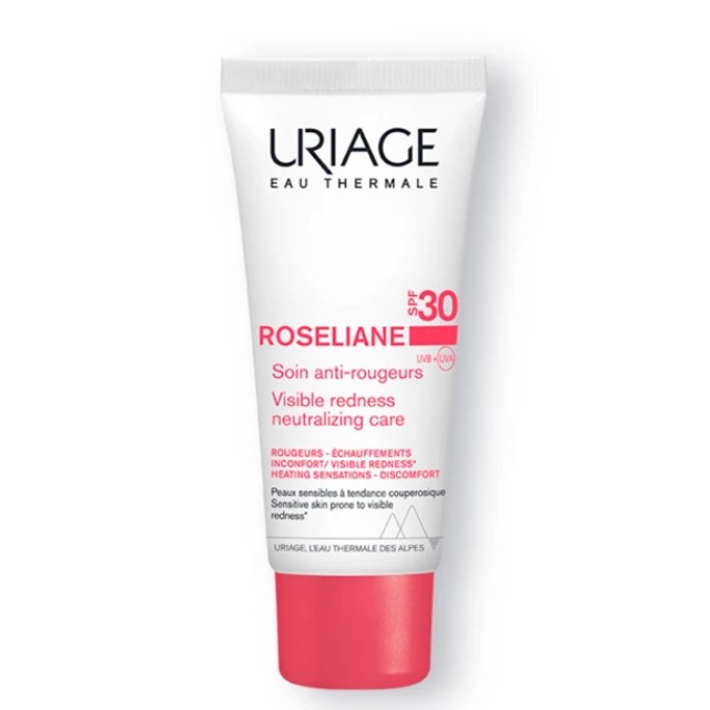 URIAGE Roseliane Creme Anti Rougeurs SPF30 Κρέμα κατά της Ερυθρότητας, 40ml