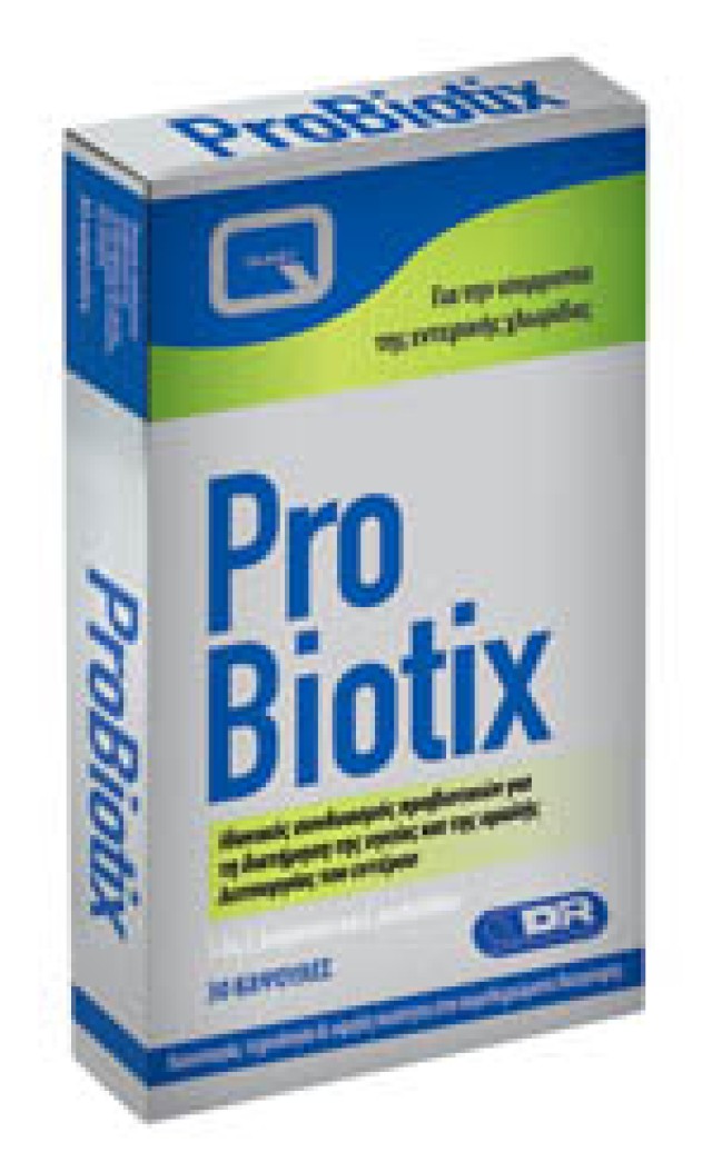 QUEST Probiotix Προβιοτικά Συμπλήρωμα Διατροφής για την Ισορροπία της Εντερικής Χλωρίδας, 30 caps