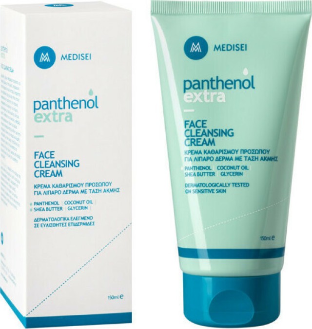 MEDISEI Panthenol Extra Face Cleansing Cream, Κρέμα Καθαρισμού Προσώπου 150ml