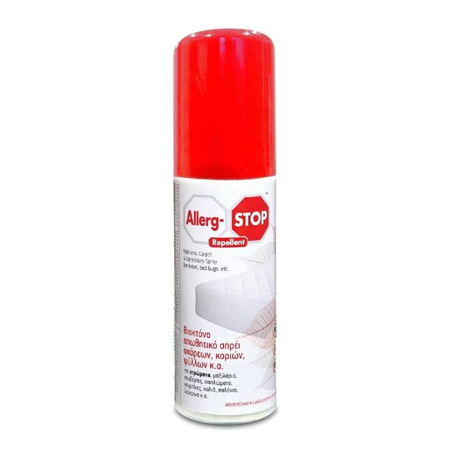 Allerg-STOP Αντιαλλεργικό Σπρέι Προστασίας από Ακάρεα, Κοριούς και Ψύλλους, 100ml