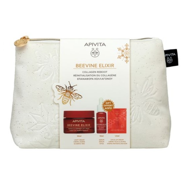 Apivita Πακέτο Beevine Elixir Light Cream 50ml & Δώρο Serum 10ml + Eye Cream 1,5ml