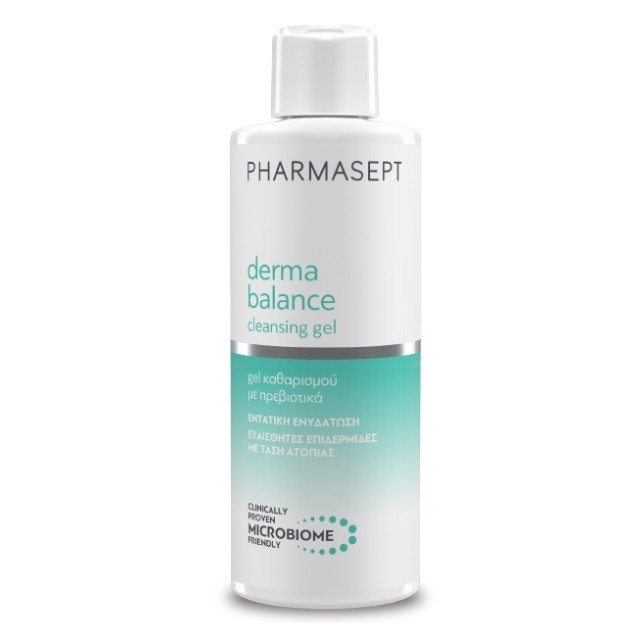 Pharmasept Derma Balance Cleansing Gel Ενυδατικό Τζελ Kαθαρισμού Για Πρόσωπο & Σώμα, 250ml