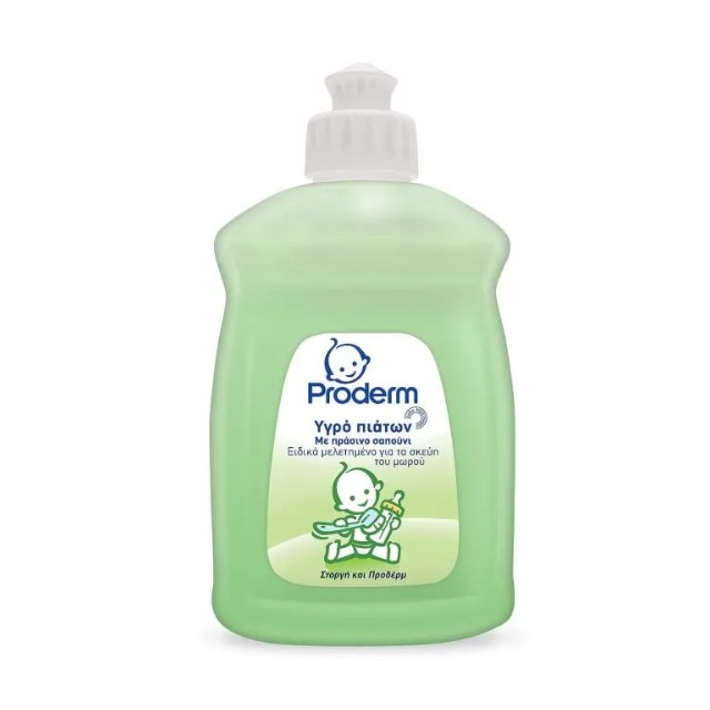 Proderm Υγρό Πιάτων με Πράσινο Σαπούνι 500ml