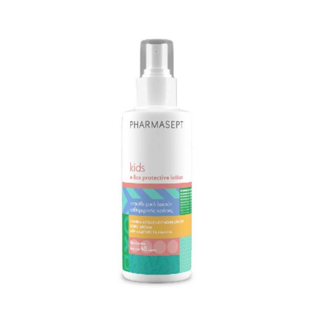 PHARMASEPT Kid  x-lice protective lotion Αντιφθειρική Λοσιόν Προστασίας από Ψείρες Χωρίς Άρωμα 100ml