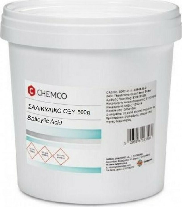 CHEMCO Salicylic Acid Σαλικυλικό Οξύ 500gr