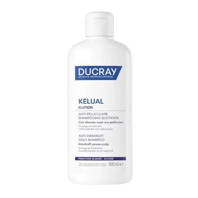 Ducray Kelual Elution Anti-Dandruff Daily Shampoo Σαμπουάν Εξισορρόπησης 400ml