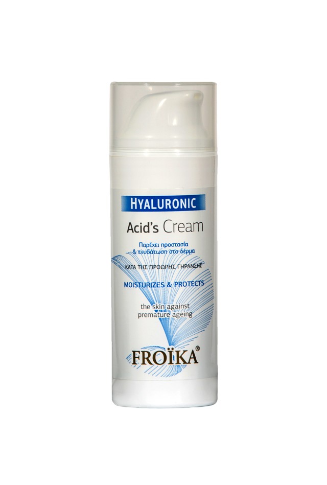 Froika, Hyaluronic, Acids Cream, Ενυδατική Προσώπου Κατά της Πρόωρης Γήρανσης, 50ml