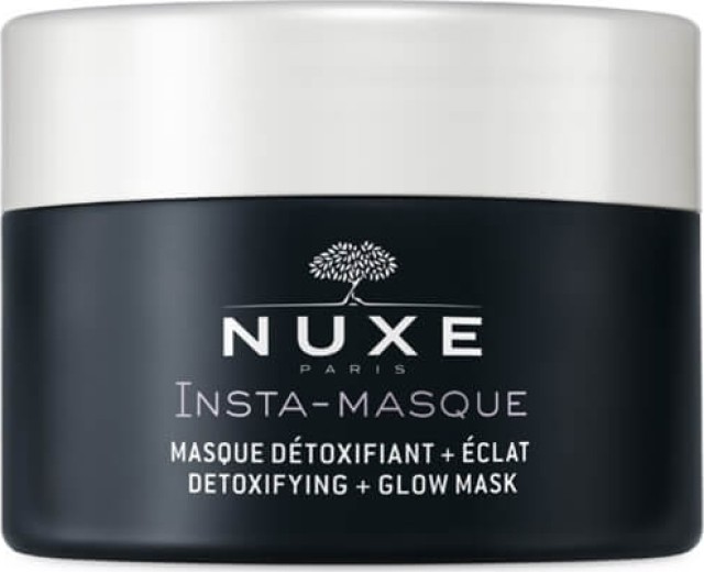NUXE Insta-Masque Detoxifying + Glow Mask with Rose and Charcoal 50ml