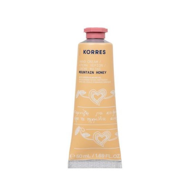 Korres Hand Cream Mountain Honey Ενυδατική Κρέμα Χεριών 50ml