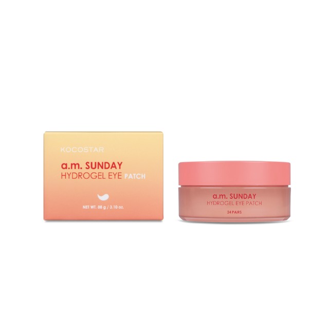 Kocostar A.M Sunday Happy Hydrogel Eye Patch Επιθέματα Ματιών 48τεμ