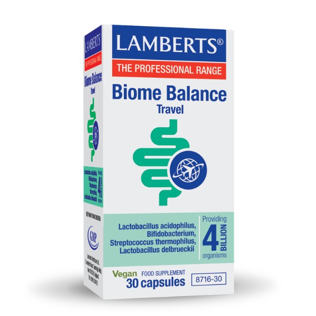 Lamberts Biome Balance Travel 30 κάψουλες 8716-30