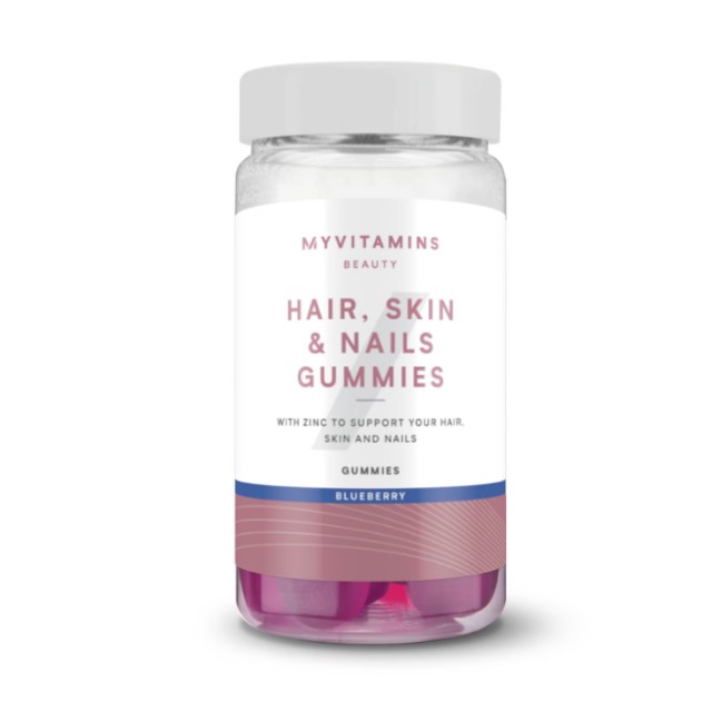 MyProtein My Vitamins Beauty Hair, Skin & Nails με Γεύση Blueberry, 60 Gummies
