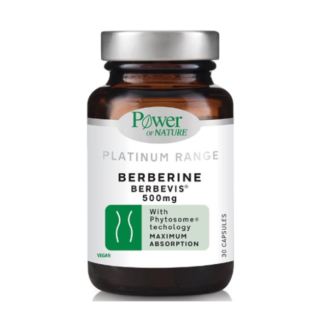 Power Health Platinum Range Berberine Berbevis 500mg 30 κάψουλες