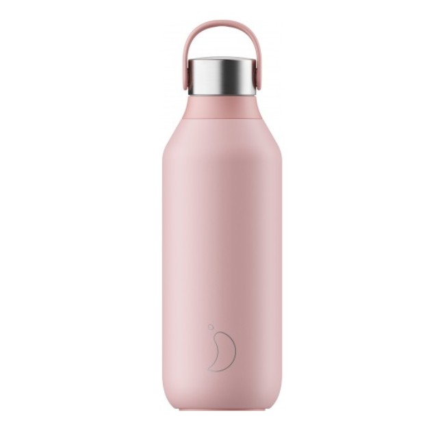 Chillys Μπουκάλι Θερμός Ανοξείδωτο Series 2 Blush Pink 500ml