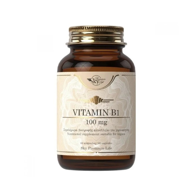 Sky Premium Life Vitamin B1 100mg 60 κάψουλες