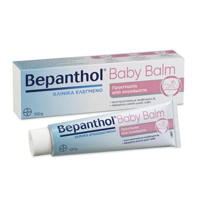 Bepanthol Baby Balm Βάλσαμο Για Προστασία Από Τα Συγκάματα, 100gr