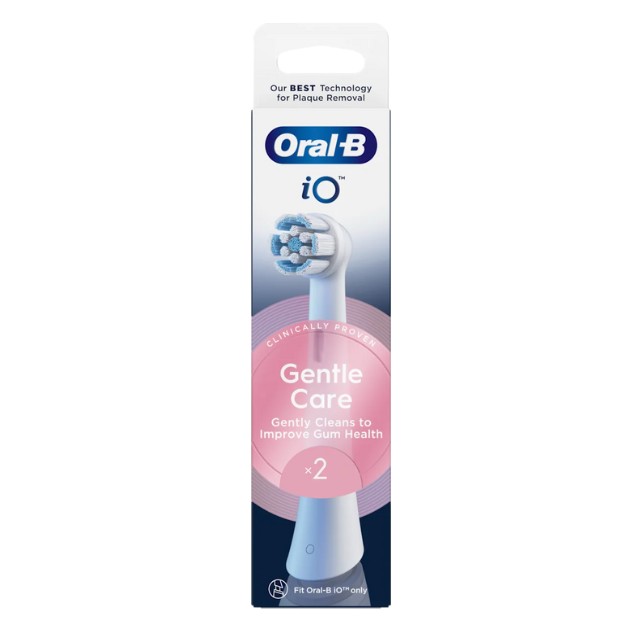 Oral-B iO Gentle Care Ανταλλακτικές Κεφαλές 2τμχ