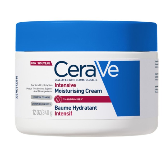 CeraVe Intensive Moisturising Cream Ενυδατική Κρέμα για Πολύ Ξηρό Δέρμα 340g