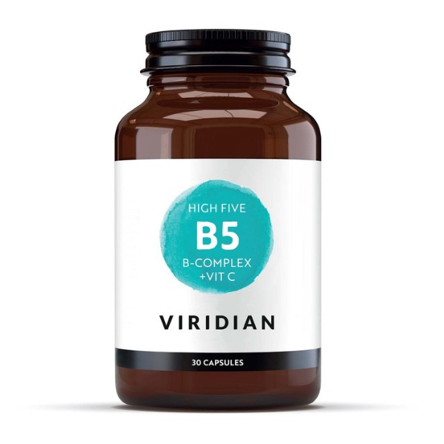 Viridian High B5 Complex + Vitamin C 30 κάψουλες