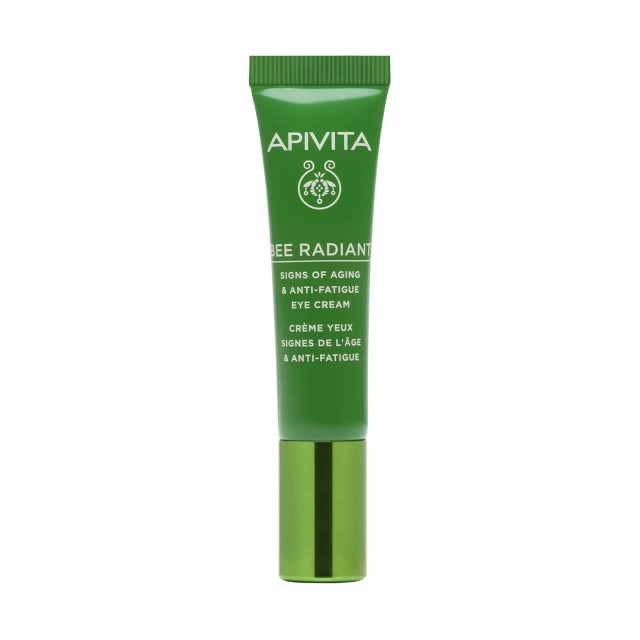 APIVITA Bee Radiant Eye Cream, Κρέμα Ματιών για Ξεκούραστη Όψη 15ml