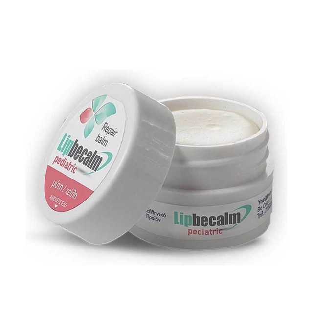 Becalm Lipbecalm Pediatric Repair Balm για Μύτη & Χείλη Βαζάκι 10ml