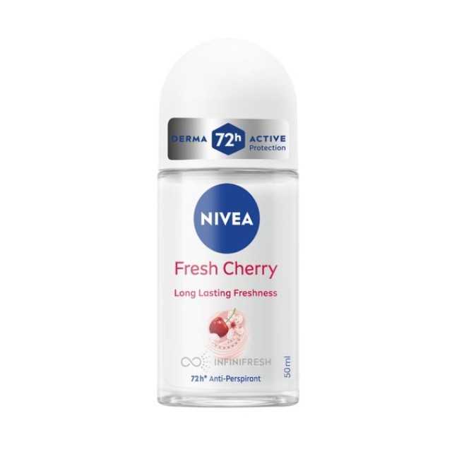 Nivea Deo Fresh Cherry Roll-On Γυναικείο 50ml