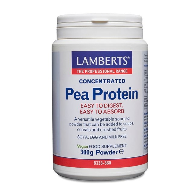 Lamberts Concentrated Pea Protein Powder 360gr 8333-360