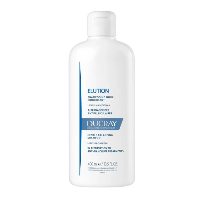 Ducray Elution Gentle Balancing Shampoo Σαμπουάν Εξισορρόπησης 400ml