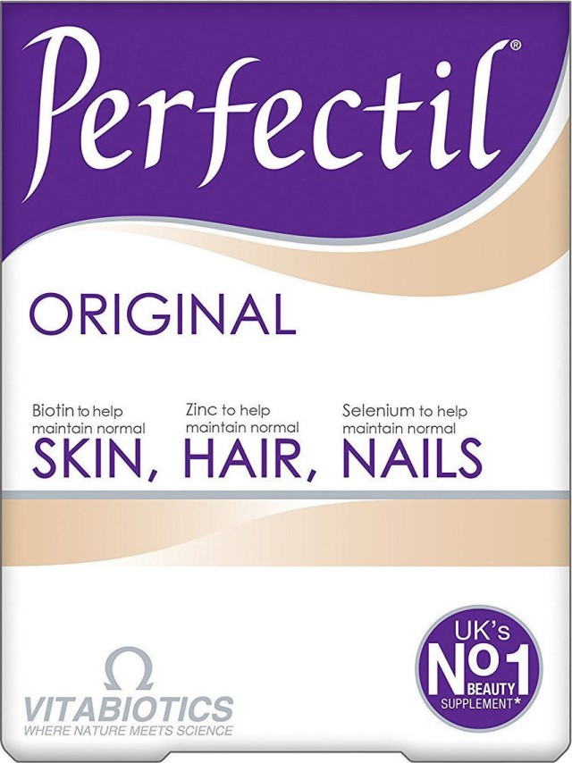 VITABIOTICS Perfectil Original Skin, Hair & Nails, Συμπλήρωμα για Υγεία του Δέρματος, Μαλλιών & Νυχιών, 30 tabs