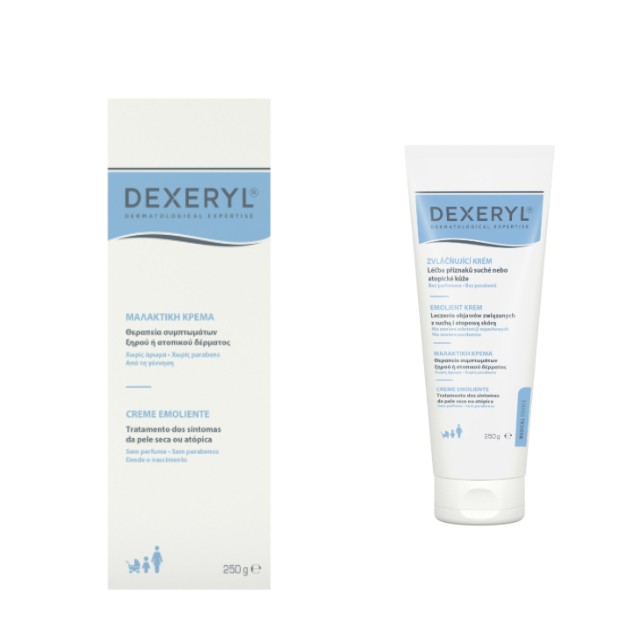 Dexeryl Cream Μαλακτική Κρέμα για πολύ Ξηρό με τάση Ατοπίας Δέρμα 250gr