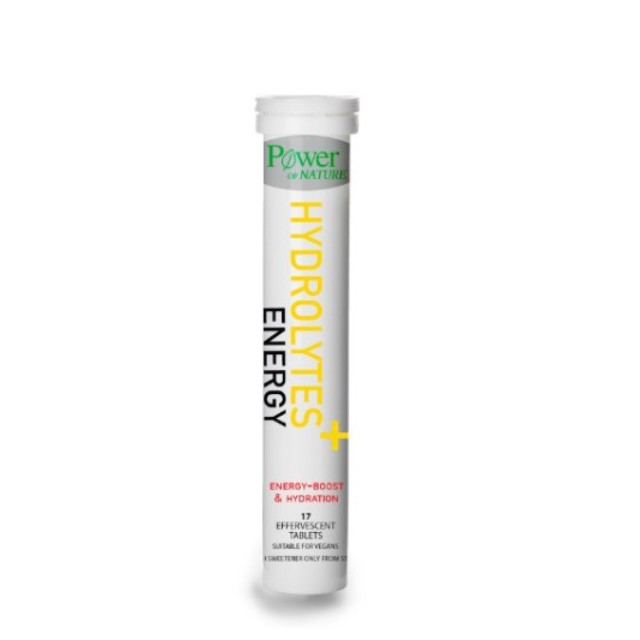 Power Health Power of Nature Hydrolytes+ Energy Ηλεκτρολύτες 17 Αναβράζοντα Δισκία