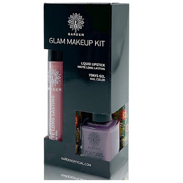 Garden Πακέτο Glam Make Up Kit Nail No04 & Lipstick No02, 2τμχ