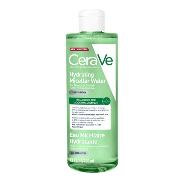 CeraVe Hydrating Micellar Water Νερό καθαρισμού & Ντεμακιγιάζ 400ml